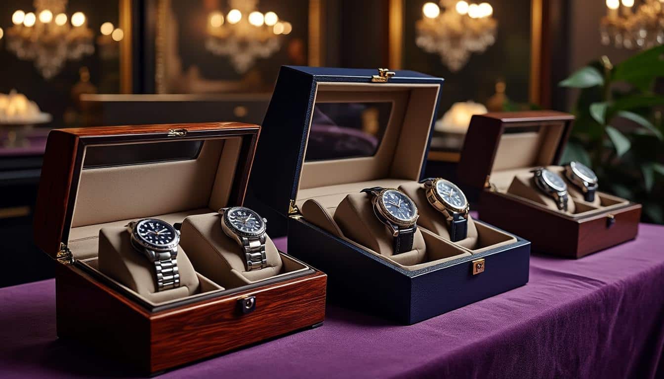 découvrez notre guide complet sur les coffrets et remontoirs pour montres de luxe. apprenez à choisir le bon modèle pour préserver l'élégance et le mécanisme de vos montres tout en ajoutant une touche de sophistication à votre collection.