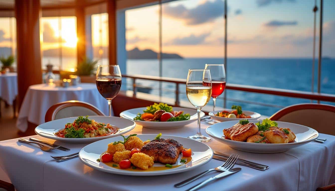 découvrez les croisières gastronomiques, une expérience unique alliant voyages et plaisirs culinaires. embarquez pour un voyage exceptionnel à travers les mers du monde tout en savourant des mets délicats préparés par des chefs renommés. faites de votre croisière une aventure gourmande inoubliable!