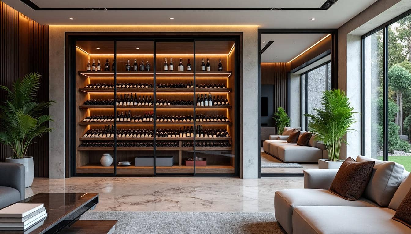 découvrez comment intégrer une cave à vin design dans votre maison de luxe pour allier esthétisme et fonctionnalité. transformez votre espace en un véritable chef-d'œuvre tout en préservant votre collection de vins dans les meilleures conditions.