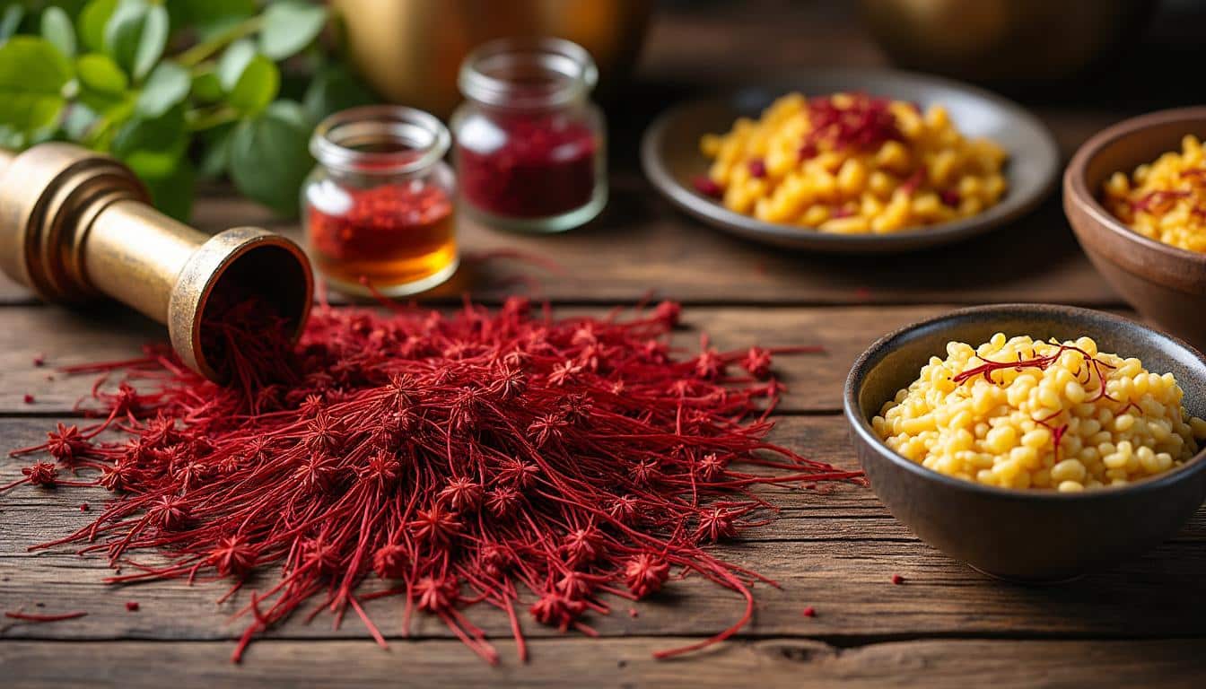 découvrez l'histoire fascinante du safran, ses nombreuses vertus et les secrets qui en font l'or rouge culinaire prisé dans le monde entier. plongez dans cet univers aromatique unique et apprenez à l'intégrer dans vos plats pour sublimer vos recettes.