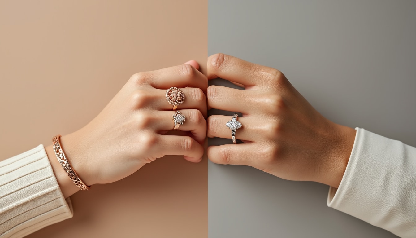 découvrez comment choisir entre l'or rose et l'or blanc en fonction de votre teint. suivez nos conseils pour sélectionner la bijouterie qui mettra en valeur votre carnation et sublimer votre style.