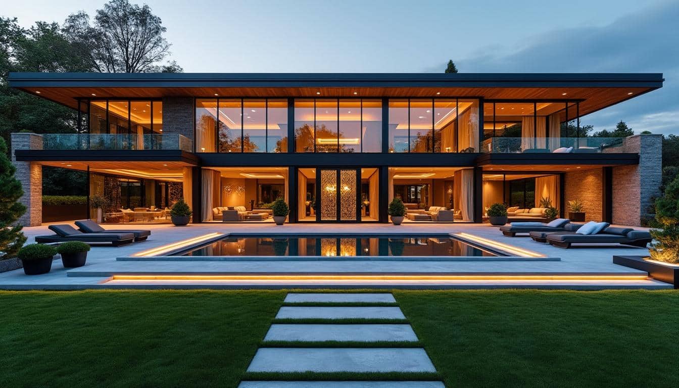 découvrez les caractéristiques essentielles d'une maison de luxe, incluant son architecture, ses matériaux haut de gamme, ses équipements modernes et son emplacement privilégié.