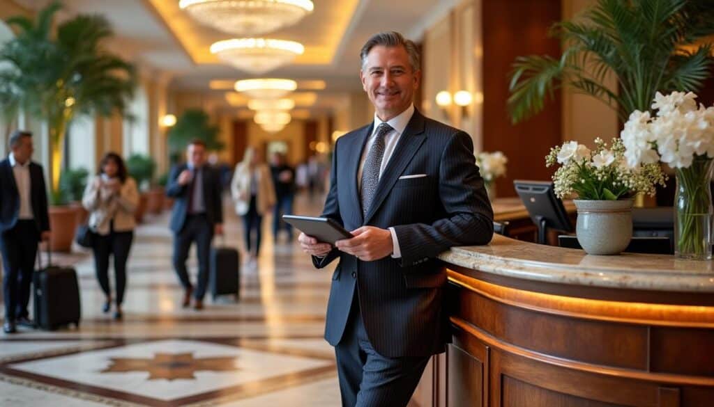 découvrez comment le concierge de palace anticipe avec finesse les besoins des clients internationaux pour offrir un service d'exception et une expérience sur mesure.