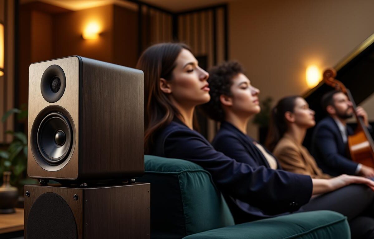 découvrez les enceintes high-end qui offrent une restitution sonore d'une fidélité exceptionnelle, comme si vous étiez à un concert privé.