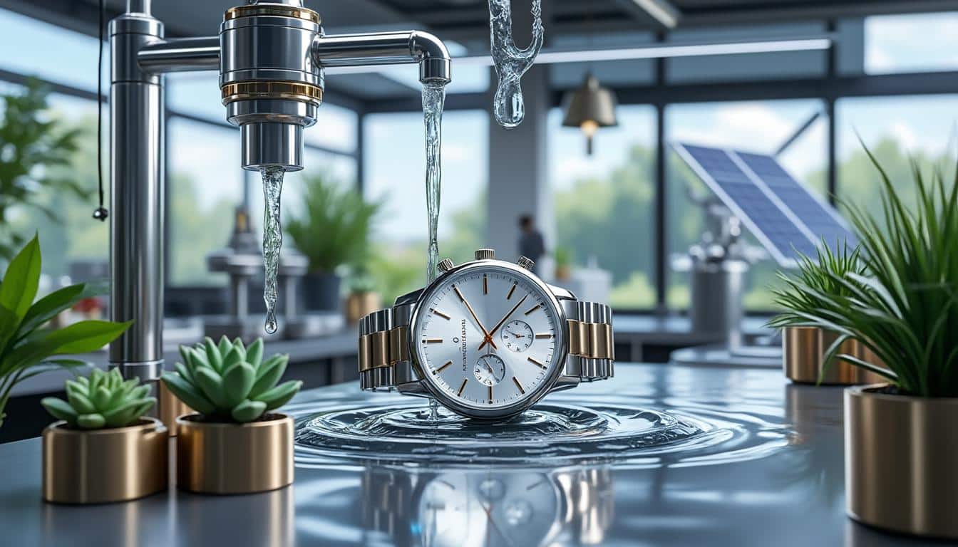 iwc schaffhausen s'engage à réduire son empreinte eau dans la production horlogère, combinant innovation et responsabilité environnementale pour un avenir durable.