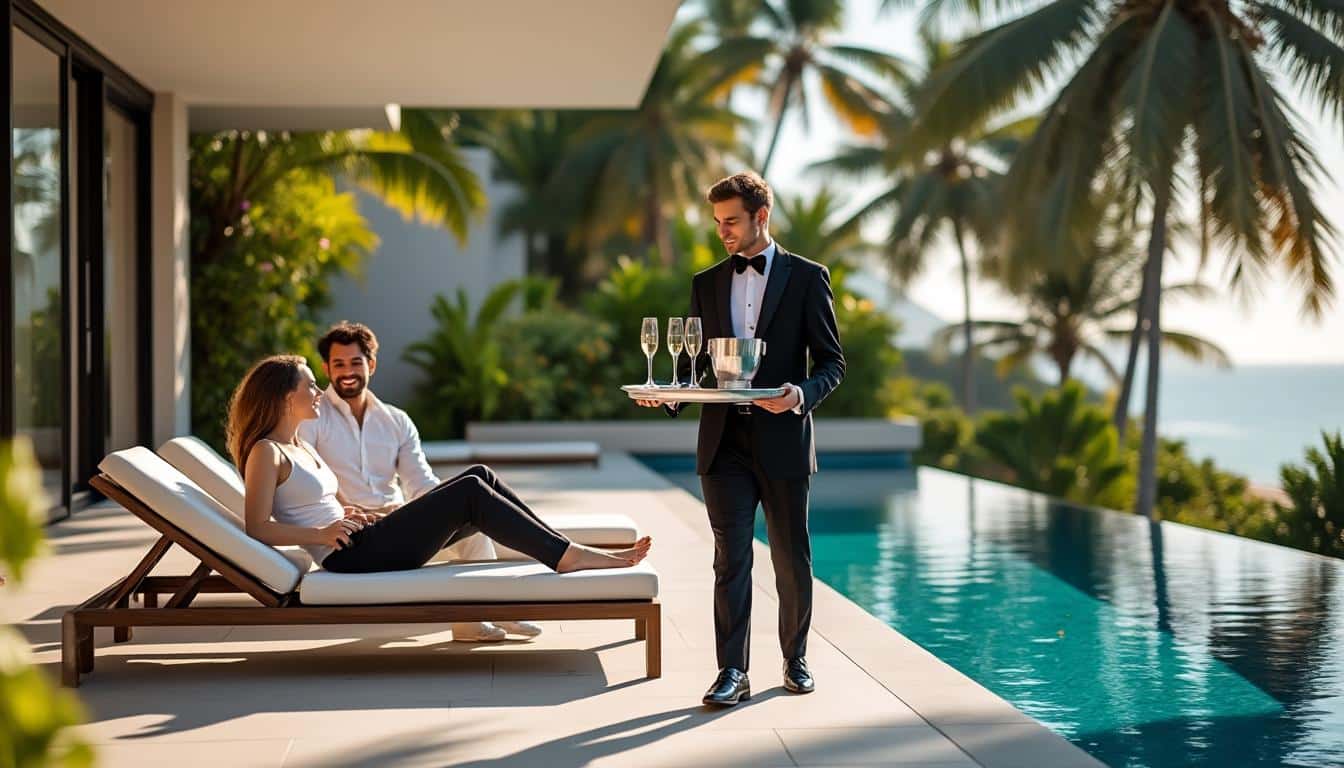 découvrez comment le service de butler s'impose comme une norme incontournable dans les villas de location, offrant luxe et confort incomparables aux vacanciers.