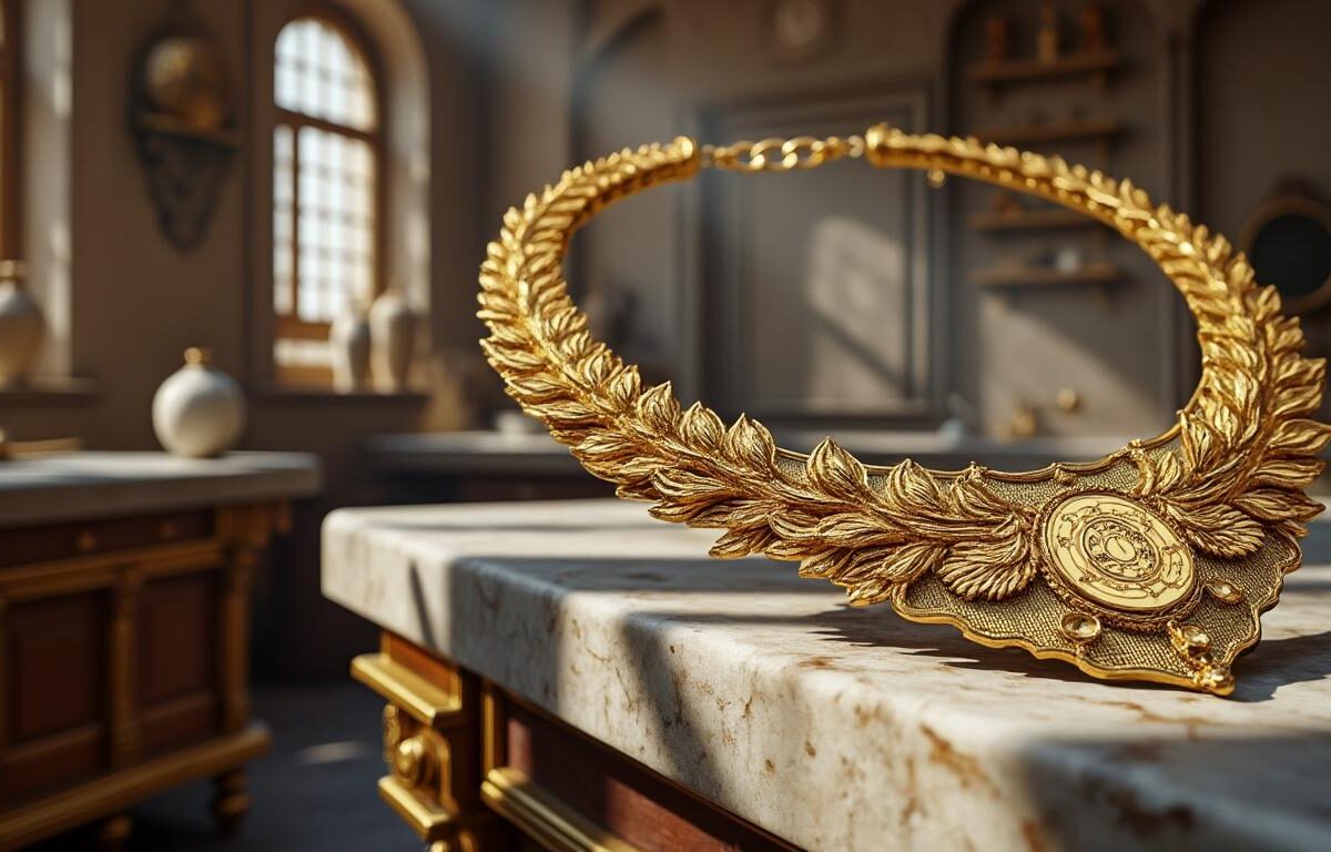 fendi célèbre l'excellence artisanale de rome à travers une collection de joaillerie fine alliant tradition et élégance contemporaine.