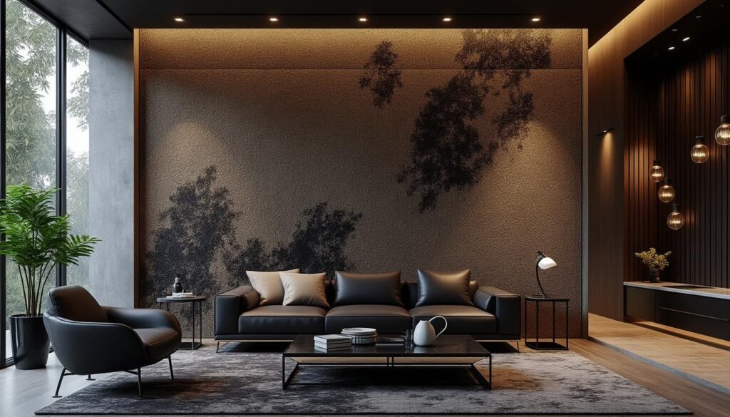 découvrez comment la soie sauvage transforme les murs des appartements les plus chics en véritables œuvres d'art, alliant élégance naturelle et sophistication.