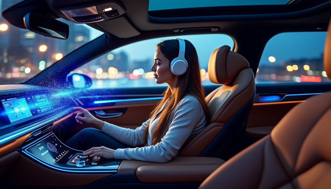 découvrez comment l'audio spatial révolutionne l'expérience d'écoute musicale dans les voitures de luxe, offrant un son immersif et une qualité acoustique exceptionnelle.