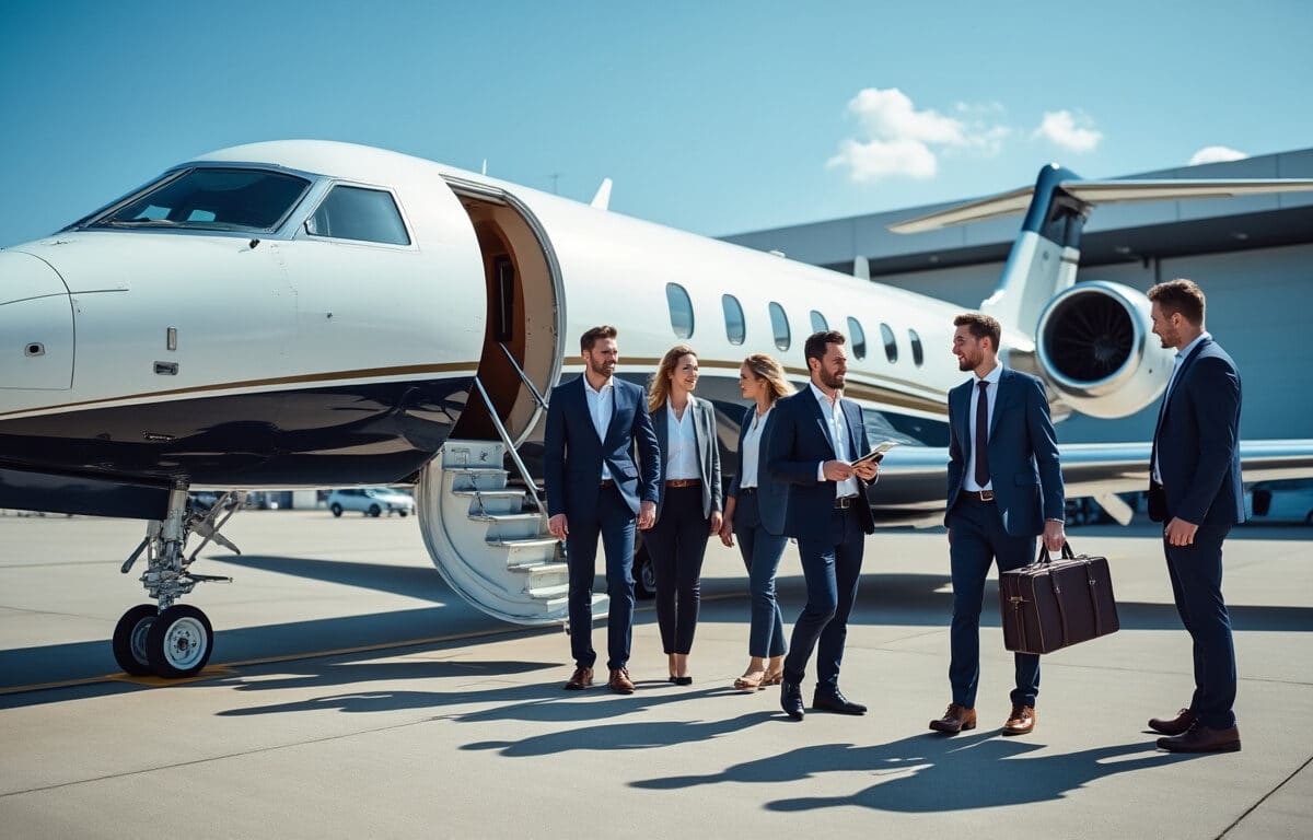 découvrez comment le jet-sharing révolutionne l'aviation privée en rendant les vols en jet accessibles aux cadres, alliant luxe, flexibilité et économies.
