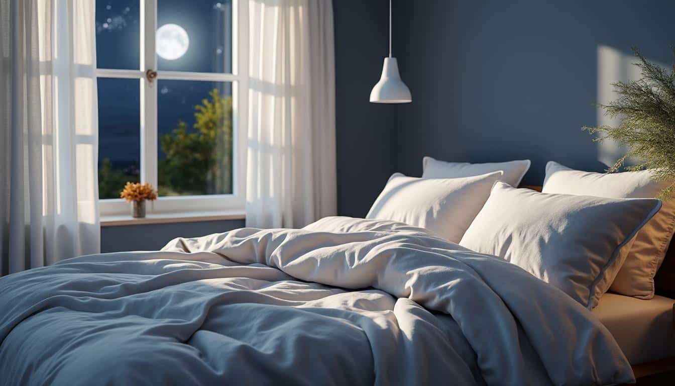 découvrez le lin lavé, la matière parfaite pour garantir un confort thermique optimal pendant les nuits d'été, alliant fraîcheur et douceur pour un sommeil réparateur.