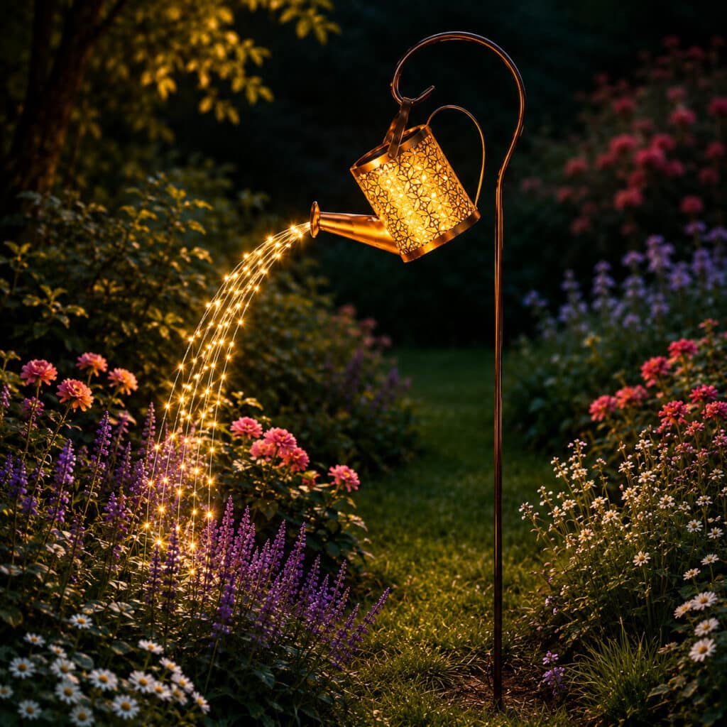 Arrosoir solaire pour jardin 90 LED