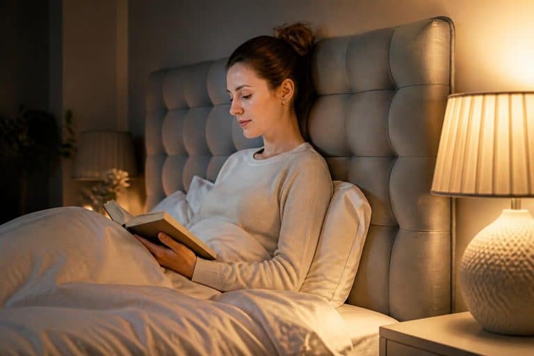 découvrez comment une tête de lit capitonnée améliore le confort du dos lors de la lecture, en offrant un soutien optimal et une posture agréable.