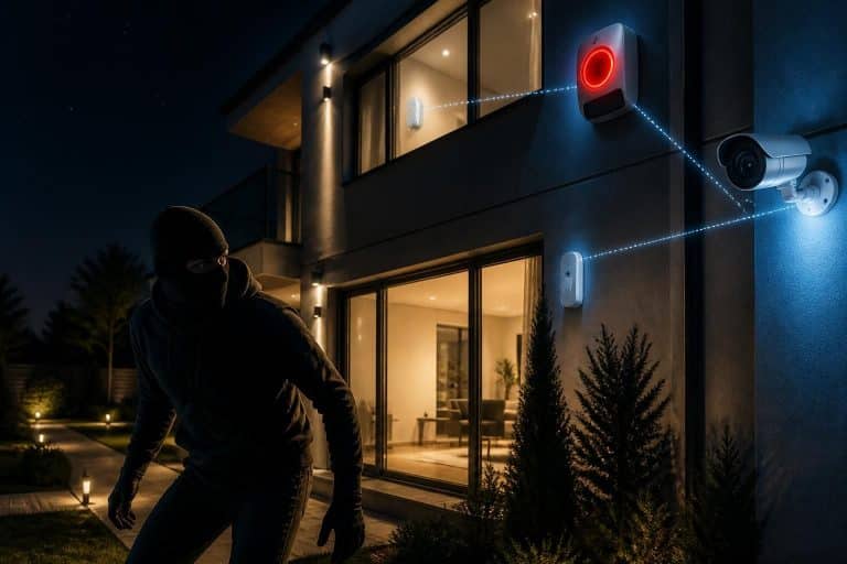 découvrez comment une liaison directe entre une alarme sans fil connectée et des dispositifs de dissuasion efficaces peut protéger votre domicile contre les cambriolages en temps réel.