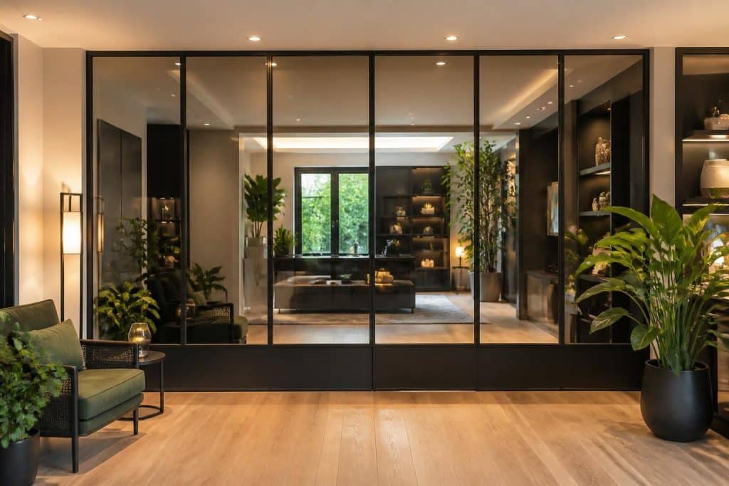 découvrez comment le miroir verrière peut créer une fausse perspective de fenêtre, apportant profondeur et élégance à votre espace intérieur grâce à un trompe-l'œil visuel.