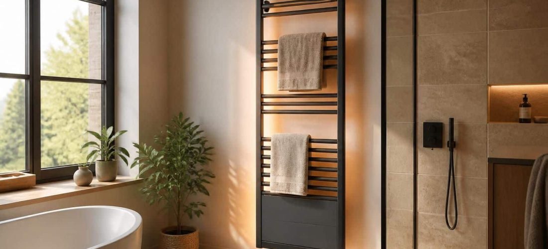 découvrez comment le sèche-serviettes électrique mixte optimise le chauffage combiné pour chauffer efficacement vos serviettes tout en maintenant une température agréable dans la pièce.