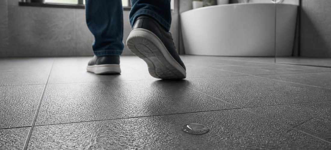découvrez comment le carrelage de sol antidérapant contribue efficacement à la prévention des chutes sur sol mouillé, garantissant sécurité et confort dans vos espaces.